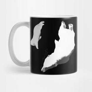 Underwater polar bears Mug